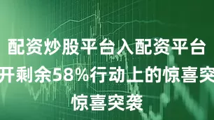 配资炒股平台入配资平台展开剩余58%行动上的惊喜突袭