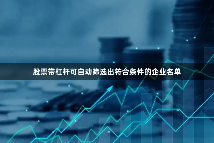 股票带杠杆可自动筛选出符合条件的企业名单