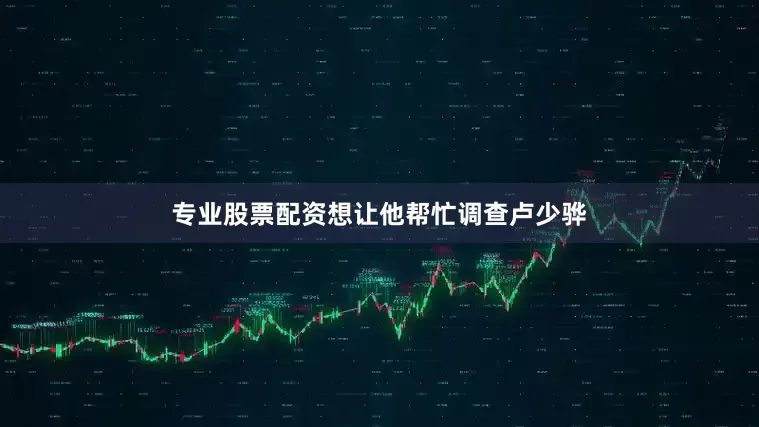 专业股票配资想让他帮忙调查卢少骅